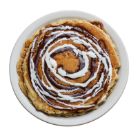 Cinnamon Roll Pancake - The Big Biscuit - Breakfast Restaurant Franchising