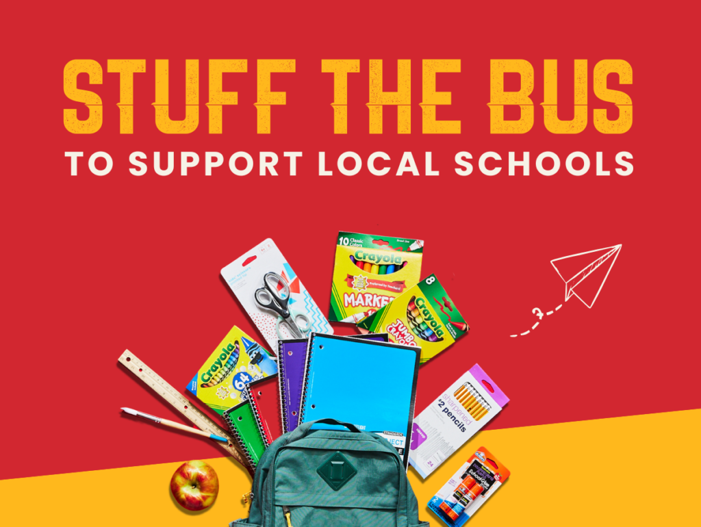 Stuff the Bus to support local schools